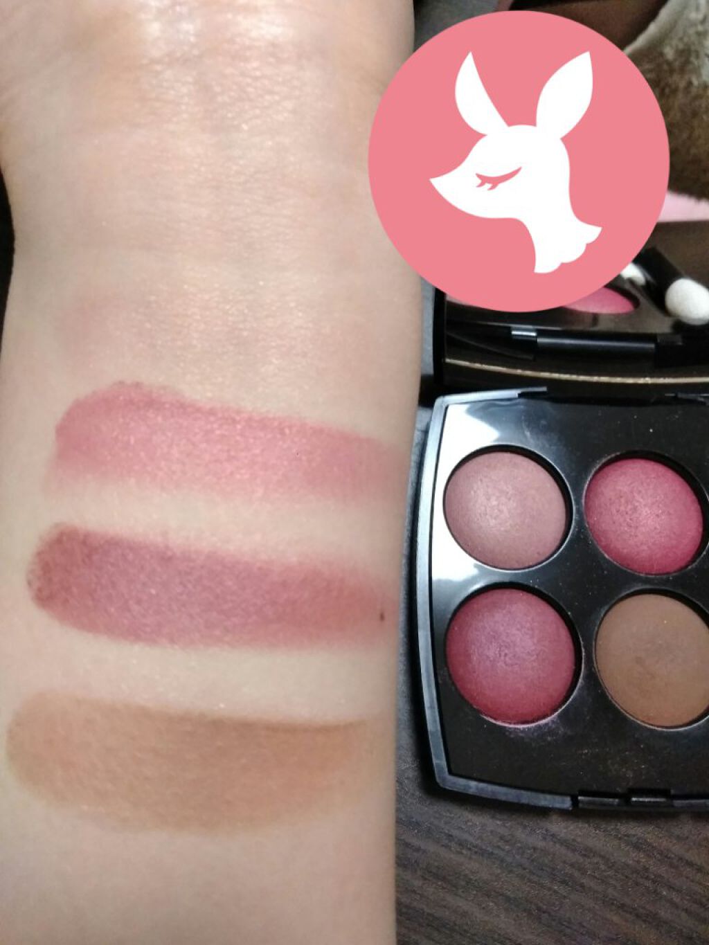 レ キャトル オンブル/CHANEL/アイシャドウパレットを使ったクチコミ(2枚目)