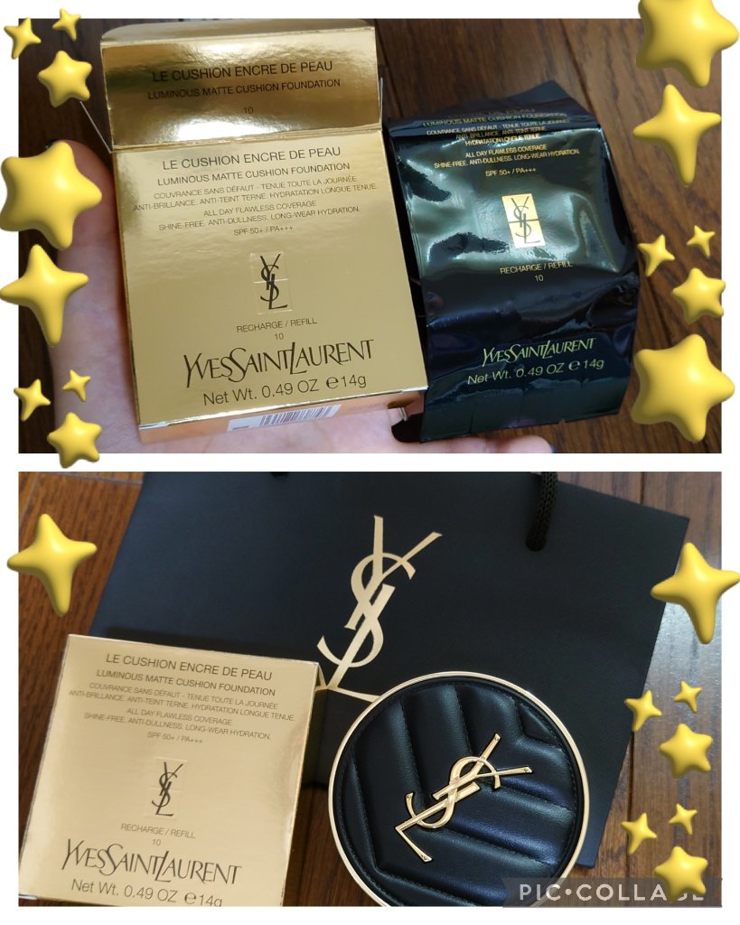 アンクル ド ポー ルクッションN/YVES SAINT LAURENT BEAUTE/クッションファンデーションを使ったクチコミ（1枚目）