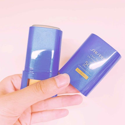 クリアスティック UVプロテクター/SHISEIDO/日焼け止め・UVケアを使ったクチコミ(1枚目)