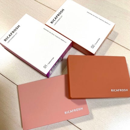 ラグトーマス・キット/RICAFROSH/アイシャドウパレットを使ったクチコミ(4枚目)