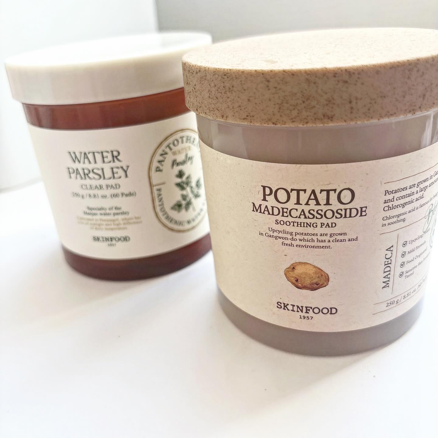 SKINFOOD ポテト マデカソ スージングパッド/SKINFOOD/トナーパッドを使ったクチコミ（1枚目）