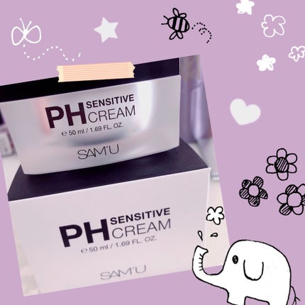 サミュ PHセンシティブクリーム/SAM'U/フェイスクリームを使ったクチコミ(1枚目)