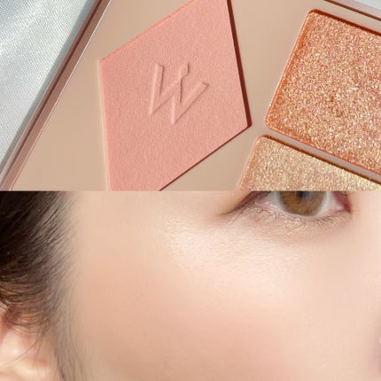 ウォンジョンヨ W デイリームードアップパレット /Wonjungyo/アイシャドウパレットを使ったクチコミ(4枚目)