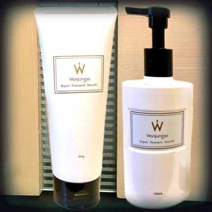 ウォンジョンヨ リペアシャンプー スムース/リペアトリートメント スムース/Wonjungyo/市販シャンプーを使ったクチコミ(1枚目)