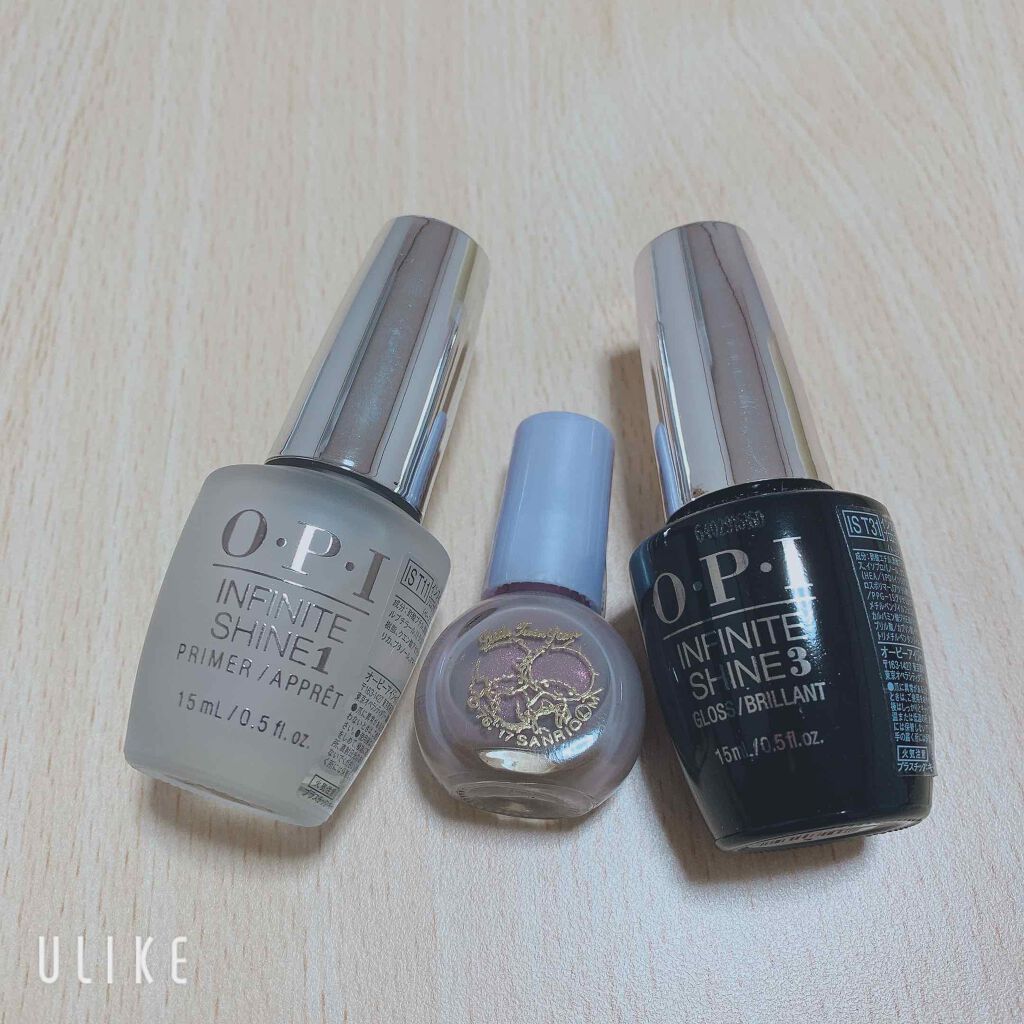 インフィニット シャイン プロステイ グロス トップコート/O・P・I/ネイルトップコートを使ったクチコミ（2枚目）
