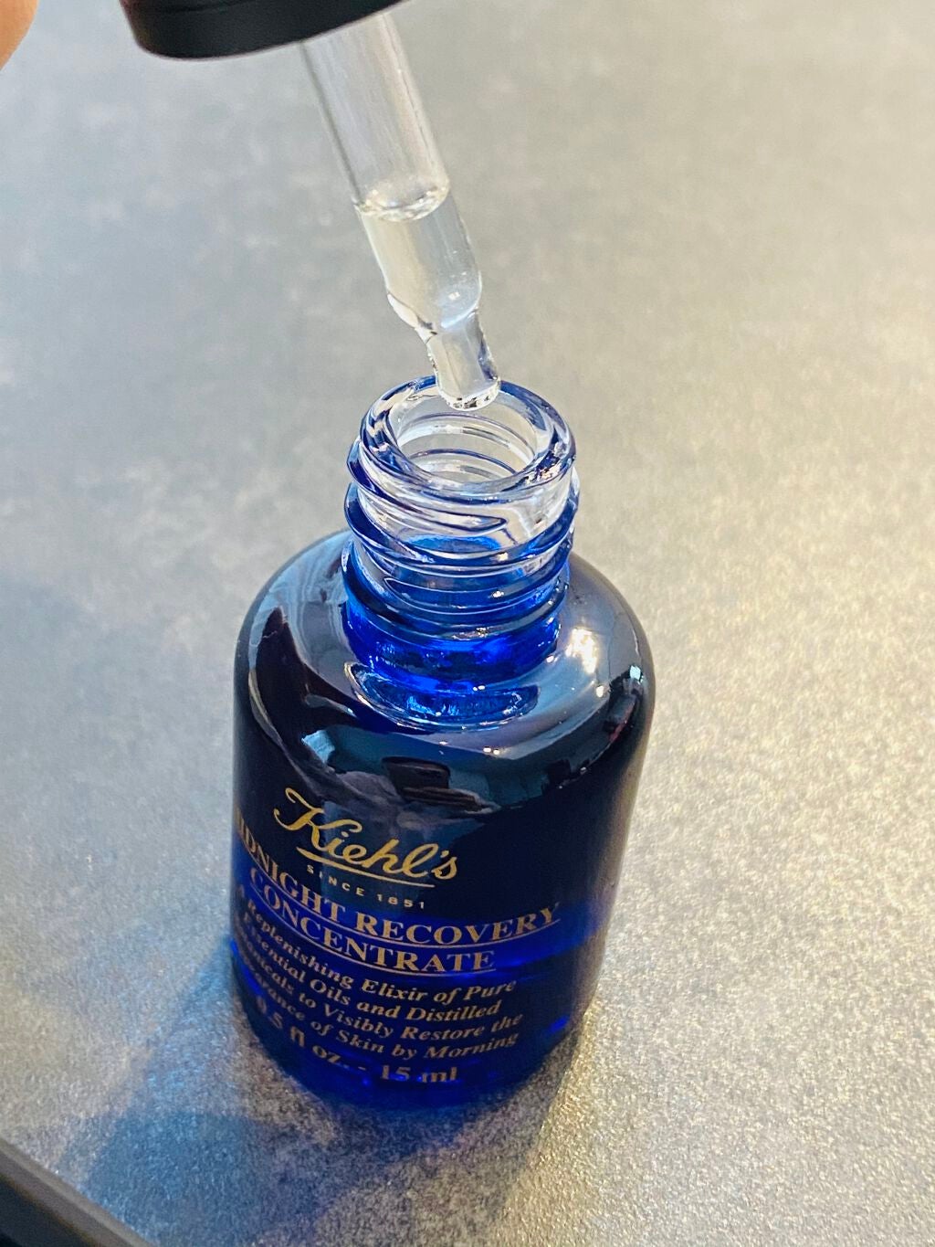 キールズ ミッドナイトボタニカル コンセントレート/Kiehl's/フェイスオイルを使ったクチコミ(2枚目)