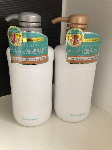 シャンプー/トリートメント SN さらさら/CLAYGE/シャンプー・コンディショナーを使ったクチコミ(3枚目)