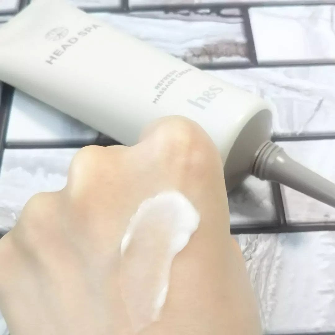 リフレッシュ マッサージクリーム/h&s/洗い流すヘアトリートメントを使ったクチコミ(4枚目)