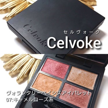 ヴォランタリーベイシス アイパレット  10/Celvoke/アイシャドウパレットを使ったクチコミ（2枚目）