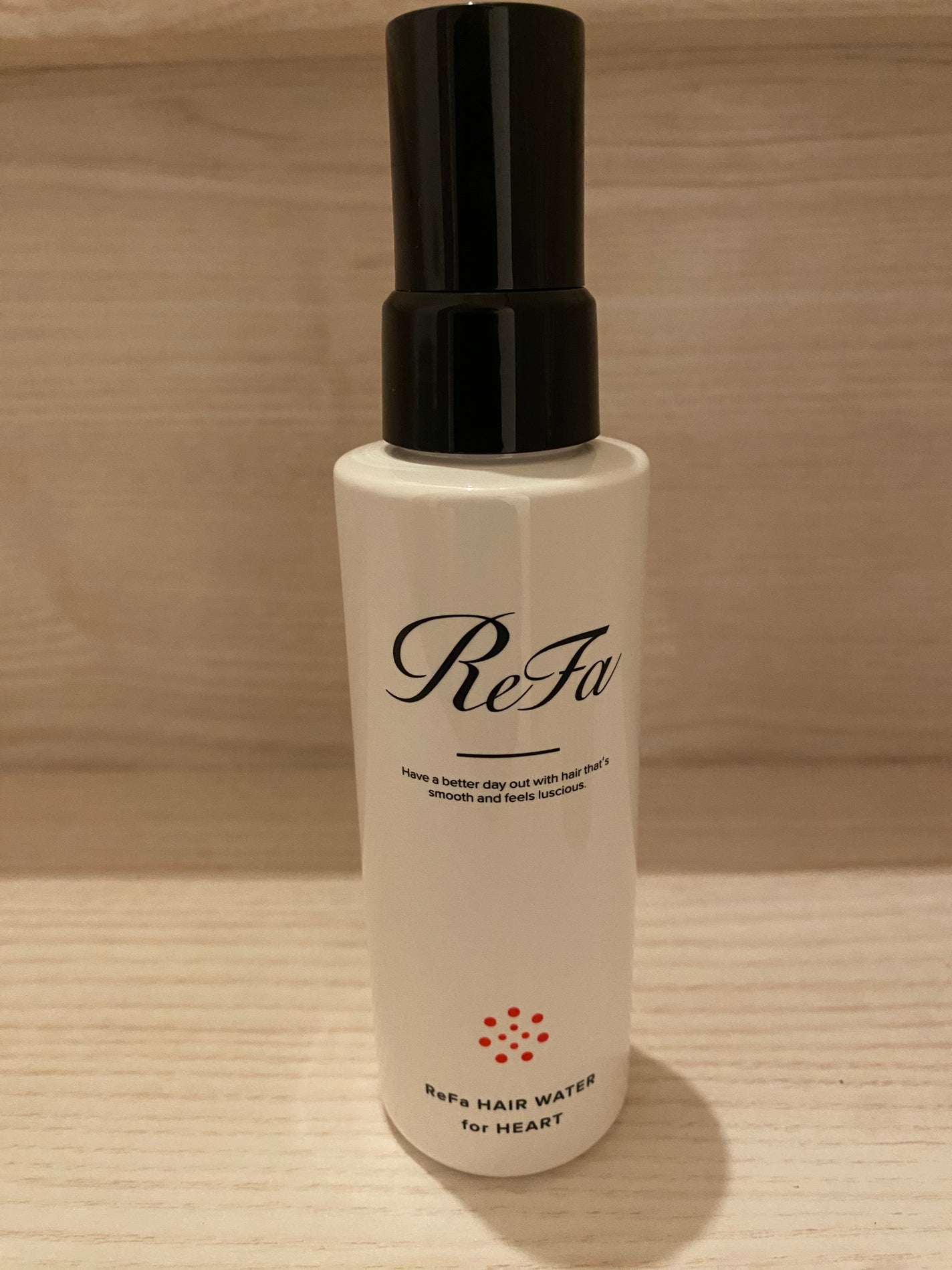 ヘアウォーターフォーハート/ReFa/ヘアミストを使ったクチコミ(3枚目)