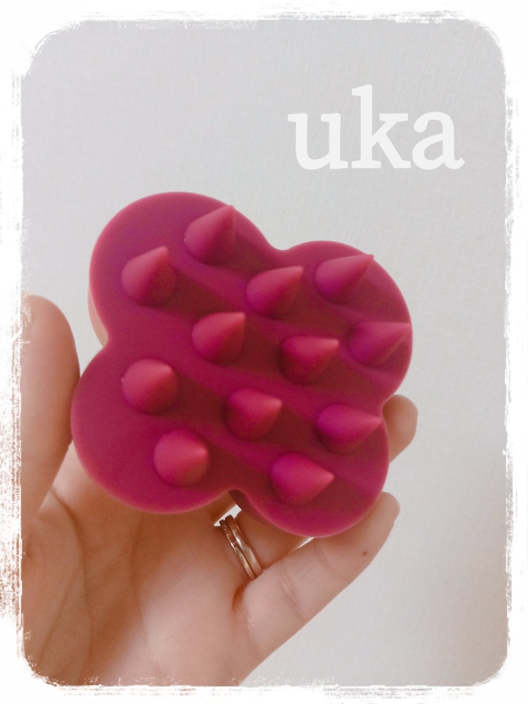 uka scalp brush kenzan/uka/スカルプブラシを使ったクチコミ(1枚目)