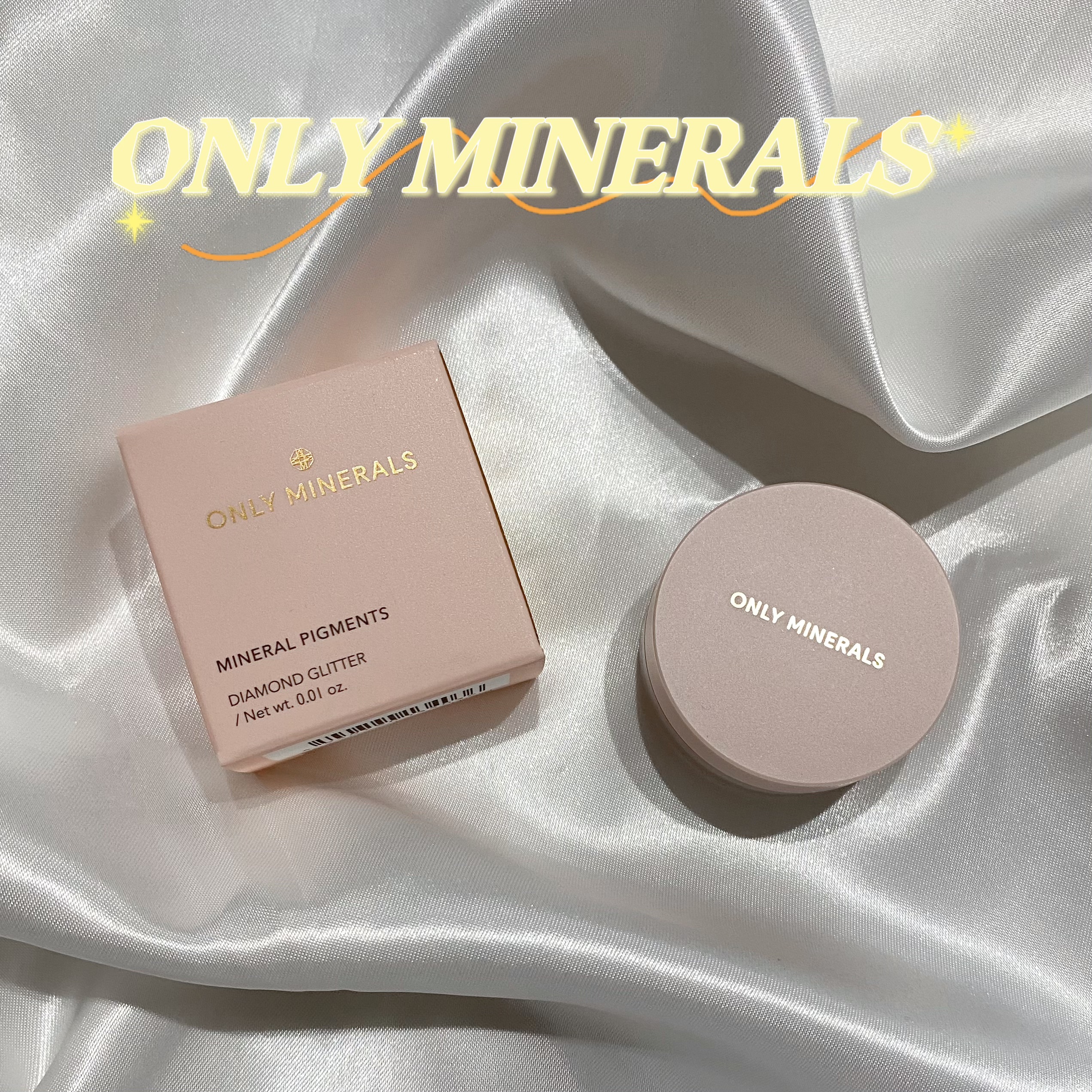 ミネラルピグメント ダイヤモンドグリッター/ONLY MINERALS/単色アイシャドウを使ったクチコミ（1枚目）