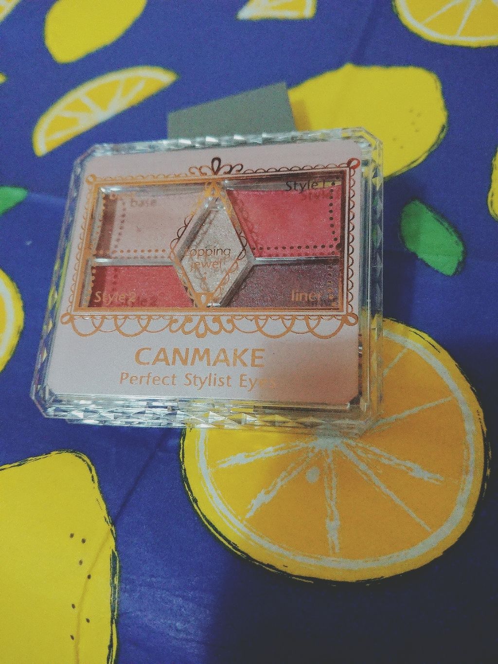 【旧品】パーフェクトスタイリストアイズ/キャンメイク/アイシャドウパレットを使ったクチコミ(1枚目)