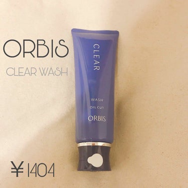 オルビス クリアウォッシュのクチコミ「『ORBIS 洗顔料 薬用クリアウォッシュ 』
¥1404(税込)

┈┈┈┈┈┈┈┈┈┈┈┈.....」（1枚目）