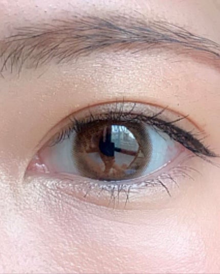 エバーカラーワンデーナチュラル モイストレーベルUV/エバーカラー/ワンデー(1DAY)カラコンを使ったクチコミ(4枚目)