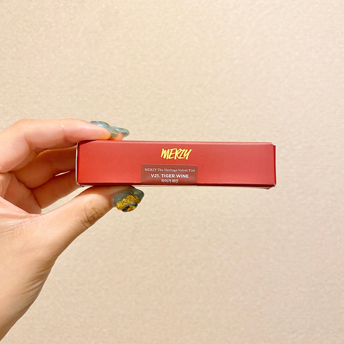 ザ ヘリテージ ベルベット ティント/MERZY/リップティントを使ったクチコミ(5枚目)