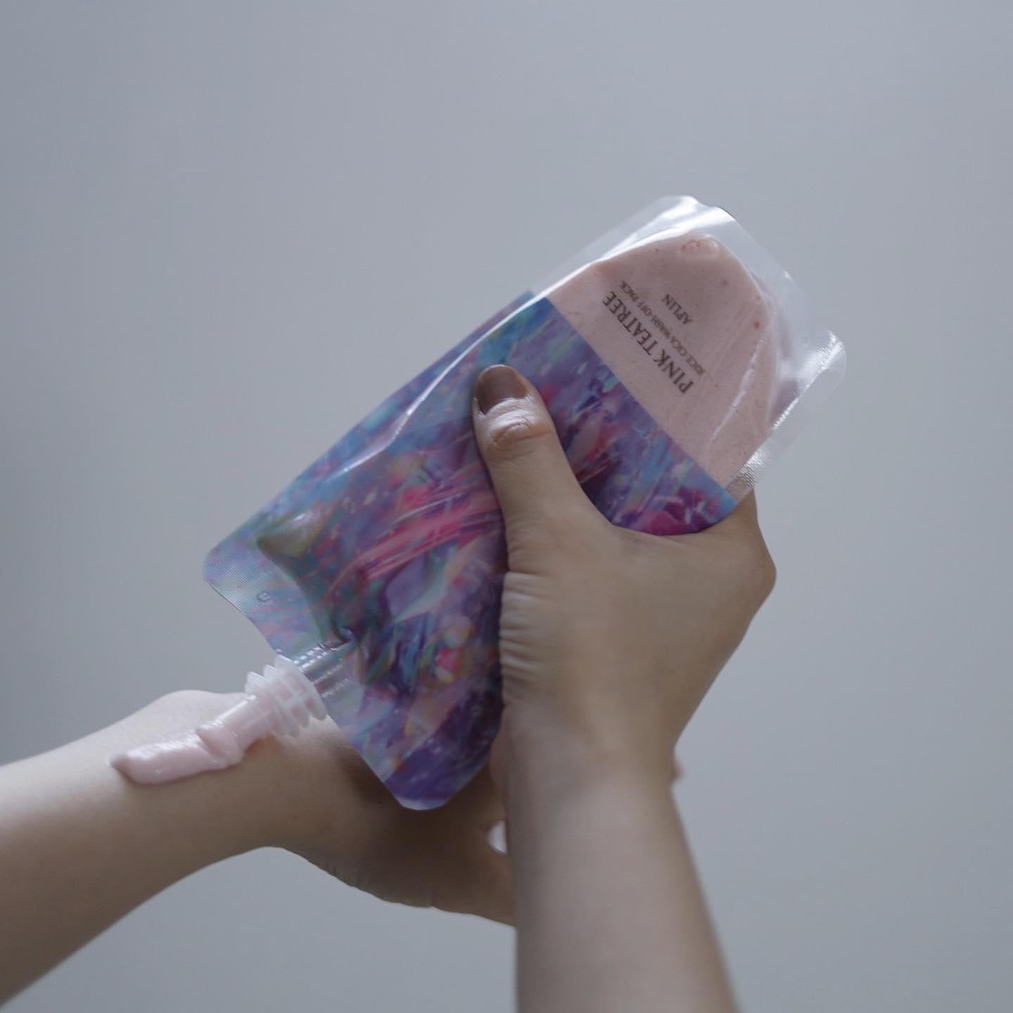 ピンクティーツリーライスシカウォッシュオフパック/APLIN/洗い流すパック・マスクを使ったクチコミ（1枚目）