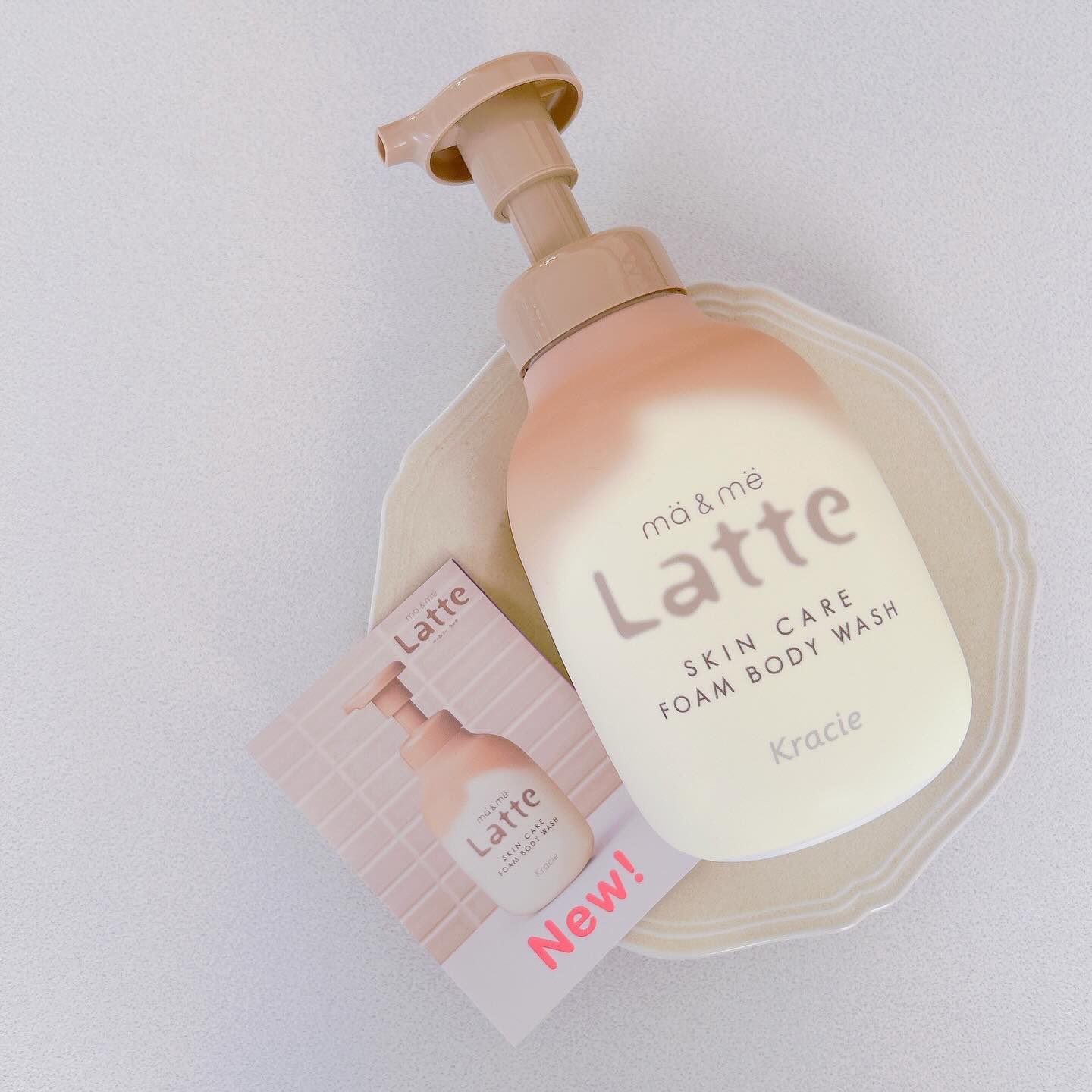 マー&ミー　泡で出てくるボディソープ/マー＆ミー　ラッテ/ボディソープを使ったクチコミ（1枚目）