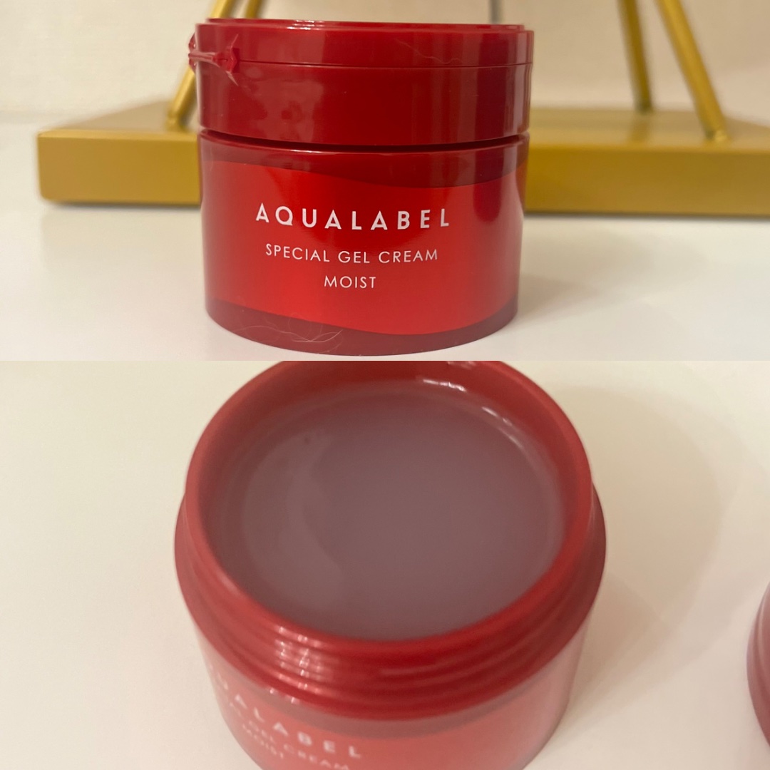 スペシャルジェルクリーム EX(モイスト)/アクアレーベル/オールインワン化粧品を使ったクチコミ（3枚目）