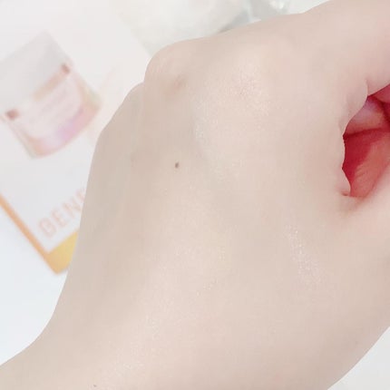 クリアバウンスクリーム /BENEFIQUE/フェイスクリームを使ったクチコミ(3枚目)