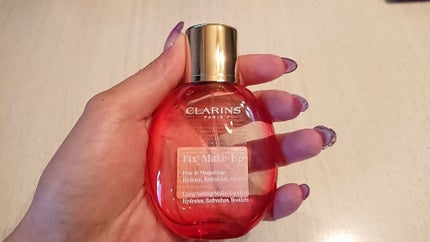 フィックス メイクアップ/CLARINS/ミスト状化粧水を使ったクチコミ(1枚目)