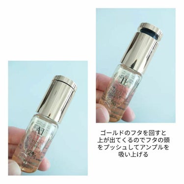 ダルバ ホワイトトリュフ92アドバンスドアンプルのクチコミ「d'Alba
WHITE TRUFFLE 92% ADVANCED AMPOULE
@dalb.....」（3枚目）