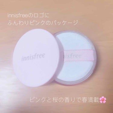 チェリーブロッサム ノーセバム ミネラルパウダー 2020 Jeju Color Picker/innisfree/ルースパウダーを使ったクチコミ（2枚目）