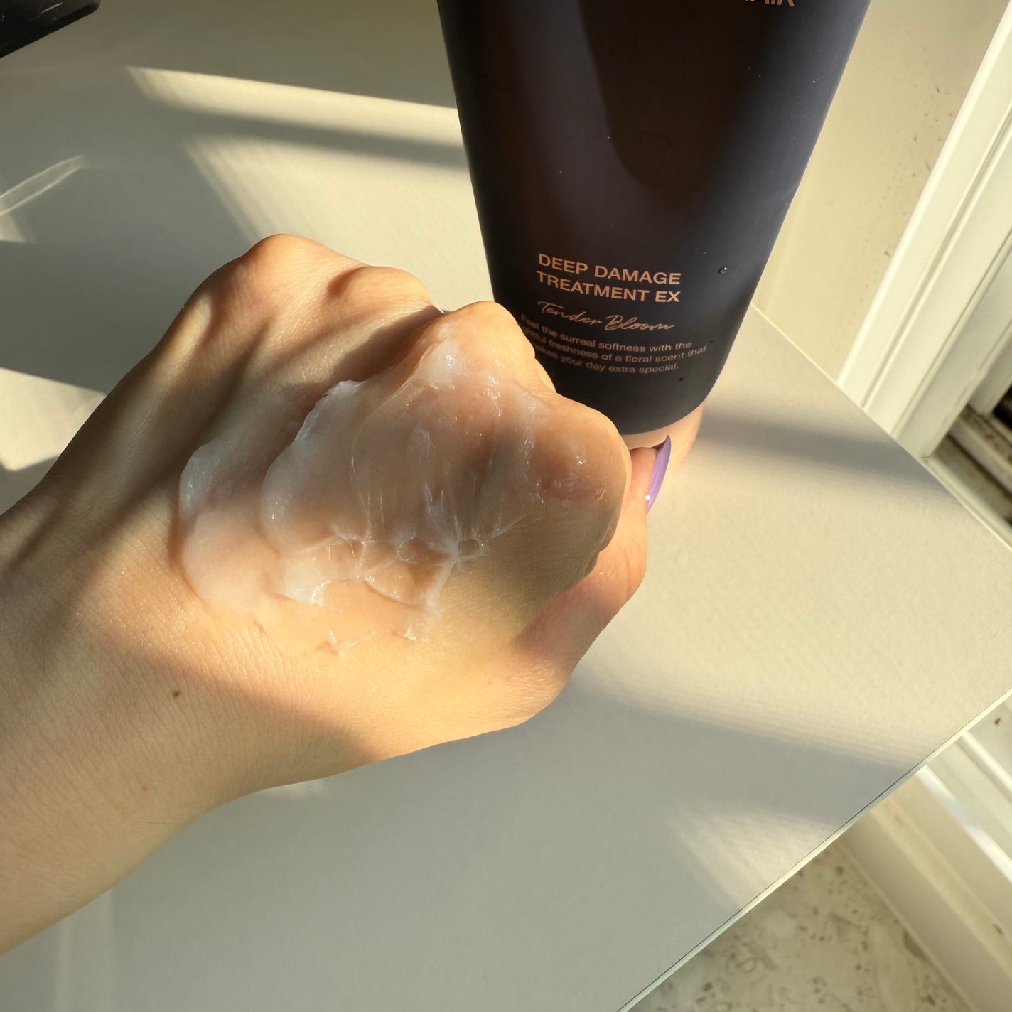 ディープダメージトリートメントEX/UNOVE/洗い流すヘアトリートメントを使ったクチコミ(3枚目)