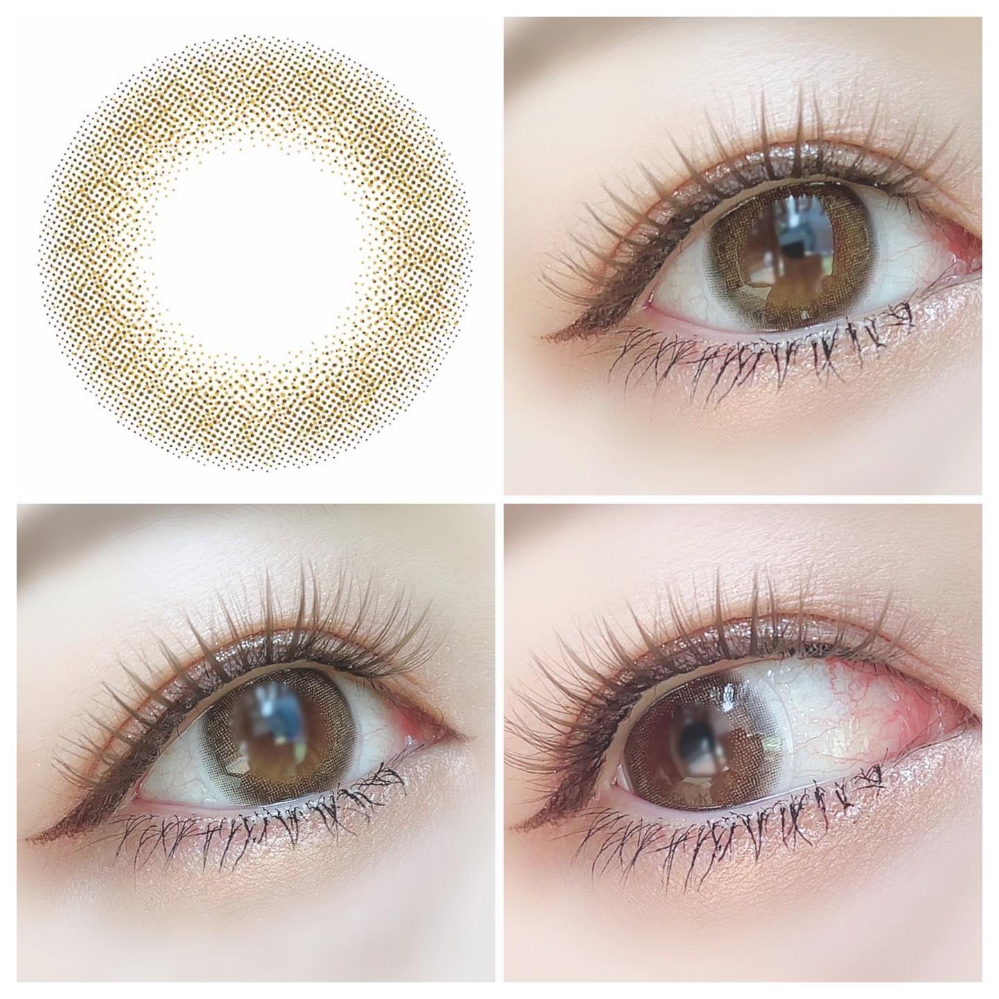 TOPARDS 1day ルチルドロップ/TOPARDS/ワンデー（１DAY）カラコンを使ったクチコミ（2枚目）