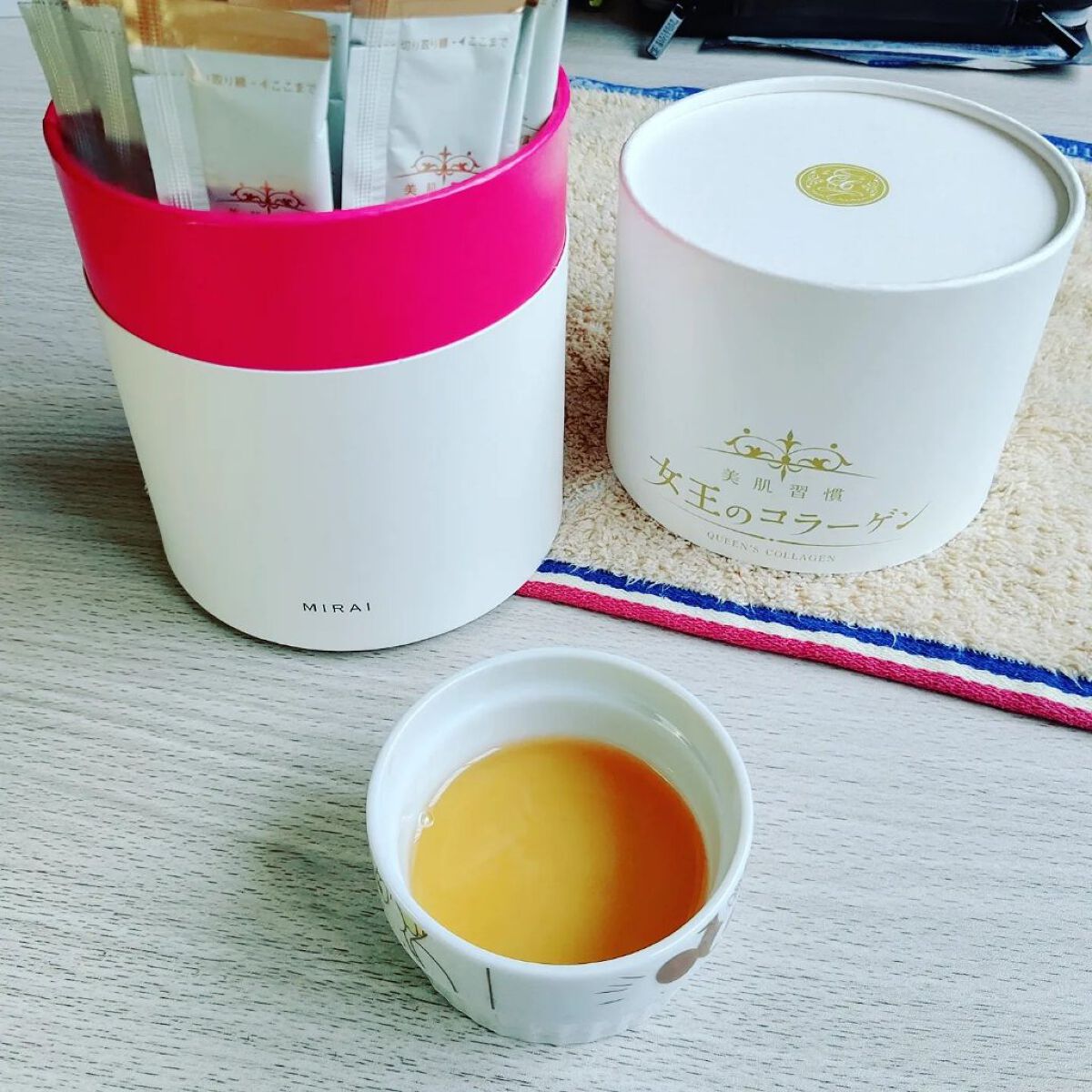 女王のコラーゲン/MIRAI/美容ドリンクを使ったクチコミ（3枚目）