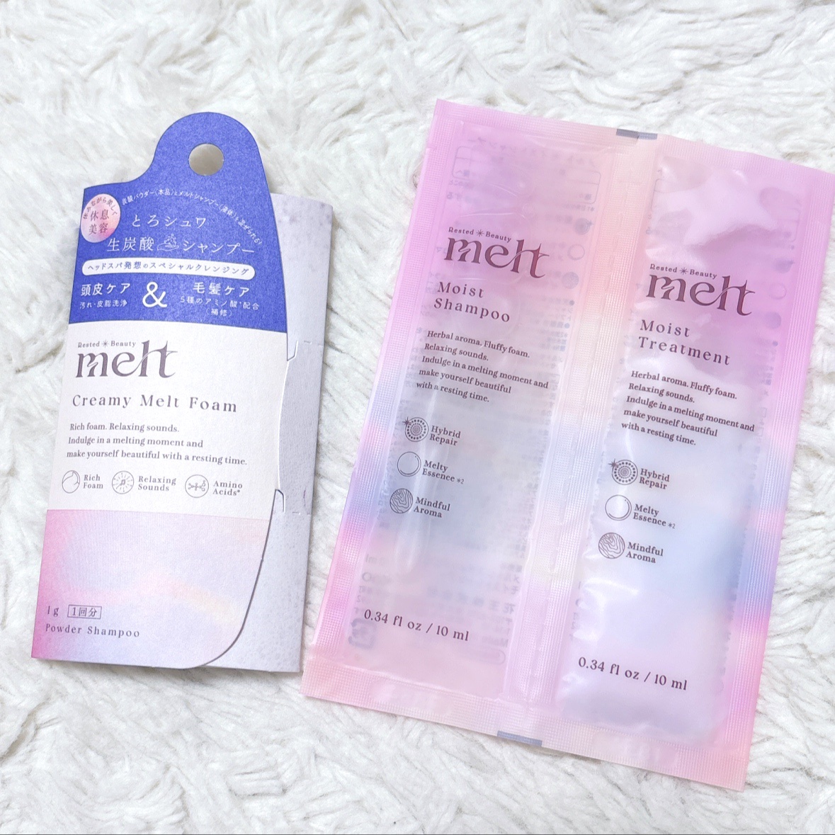 メルト クリーミーメルトフォーム/melt/市販シャンプーを使ったクチコミ（1枚目）