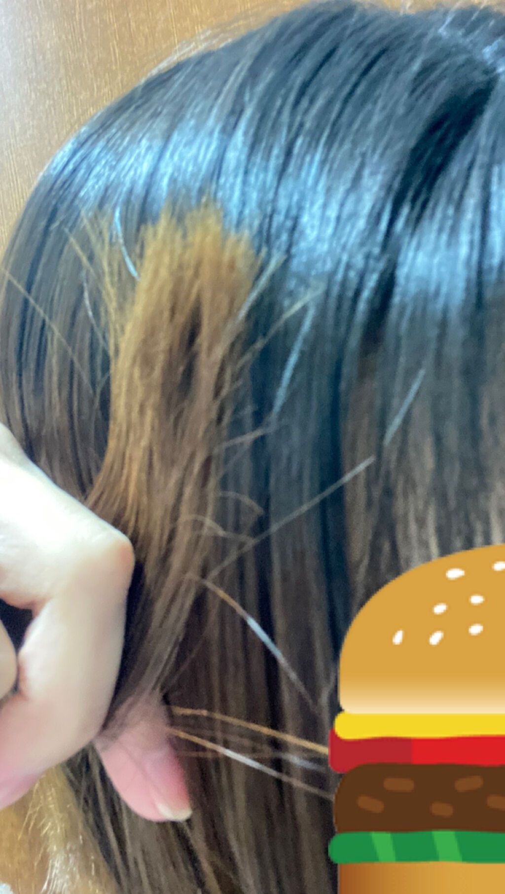 カラーリングミルク【旧】 ひとりじめグレージュ/パルティ/ヘアカラーを使ったクチコミ（2枚目）