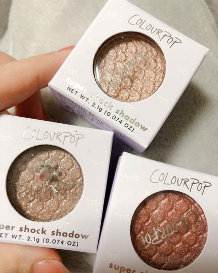 Super Shock Shadow/ColourPop/単色アイシャドウを使ったクチコミ(2枚目)