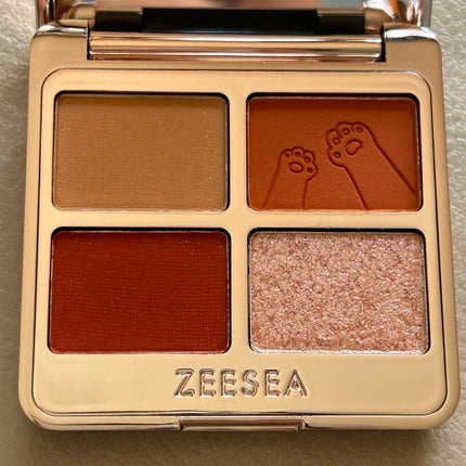アニマルアイシャドウ(4シェード)/ZEESEA/アイシャドウパレットを使ったクチコミ(3枚目)
