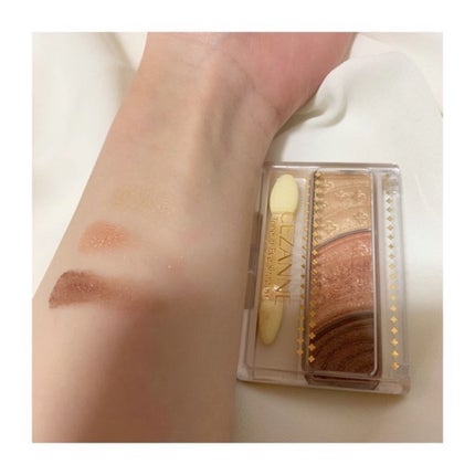 トーンアップアイシャドウ/CEZANNE/アイシャドウパレットを使ったクチコミ(2枚目)