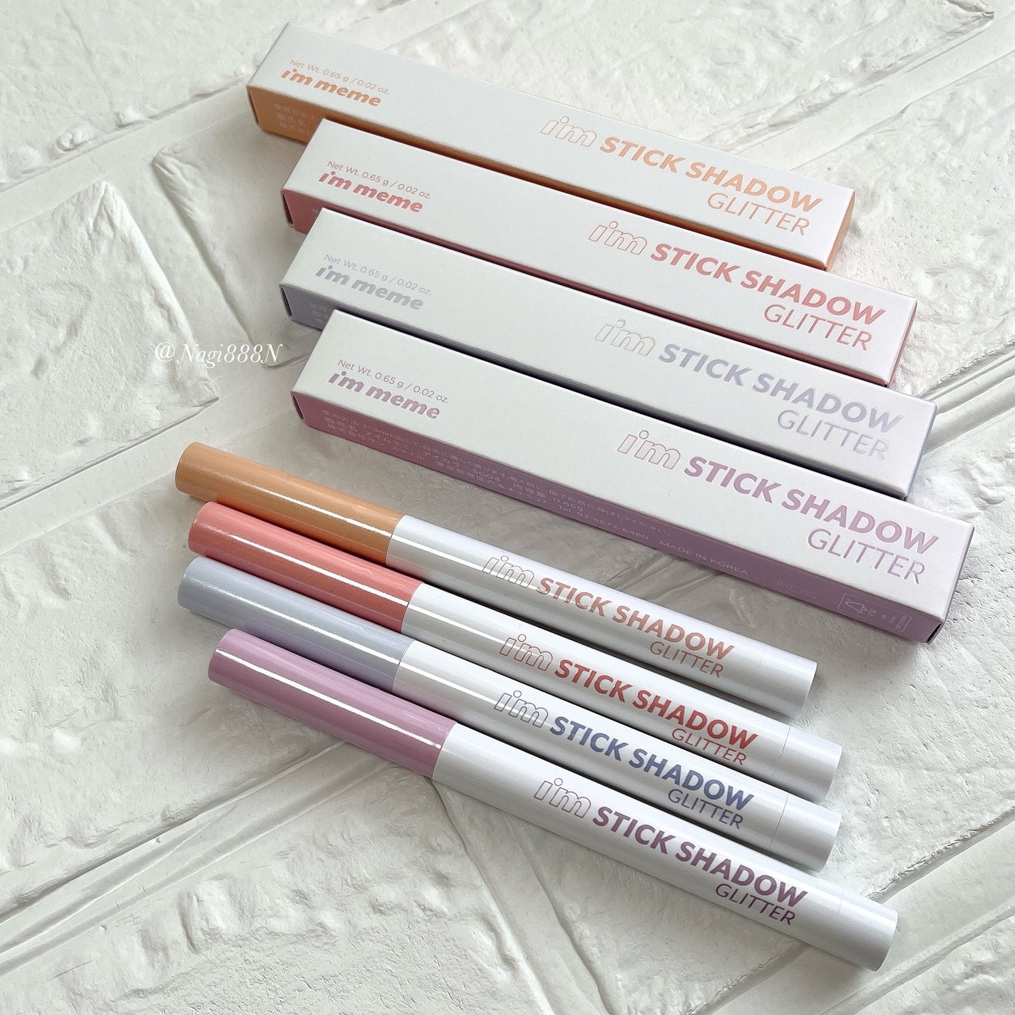 i'm Stick Shadow Glitterr/i’m meme/スティックアイシャドウを使ったクチコミ(7枚目)