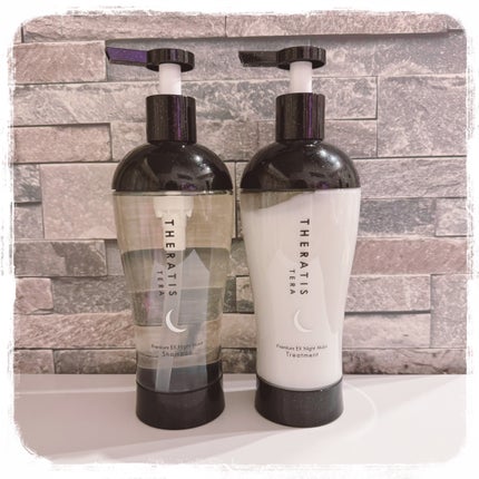 セラティス テラ プレミアム EX ナイト モイスト シャンプー/ヘアトリートメント/THERATIS/市販シャンプーを使ったクチコミ(1枚目)