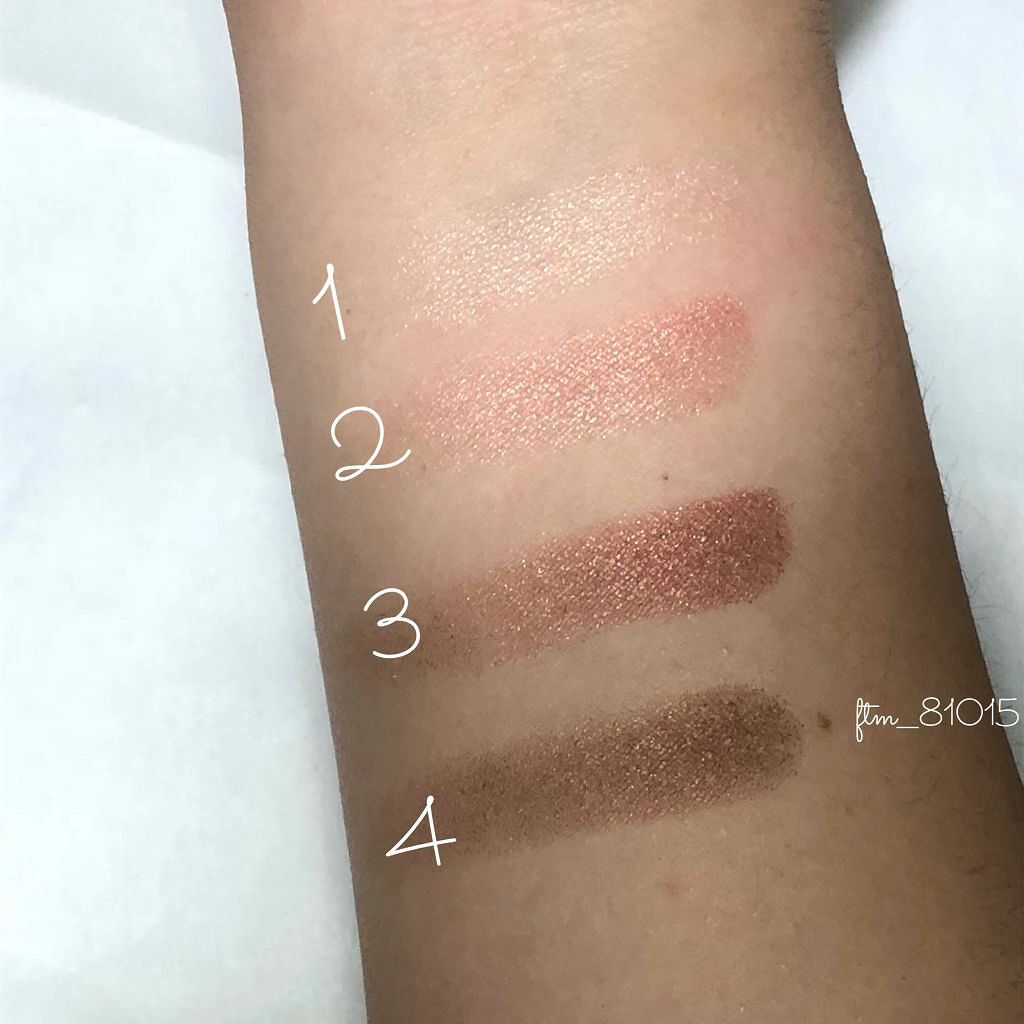 スキニーリッチシャドウ/excel/アイシャドウパレットを使ったクチコミ(4枚目)