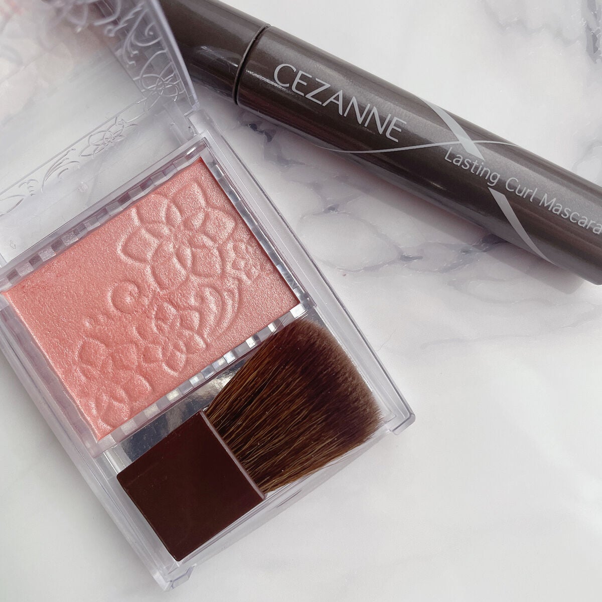 パールグロウチーク/CEZANNE/パウダーチークを使ったクチコミ(1枚目)