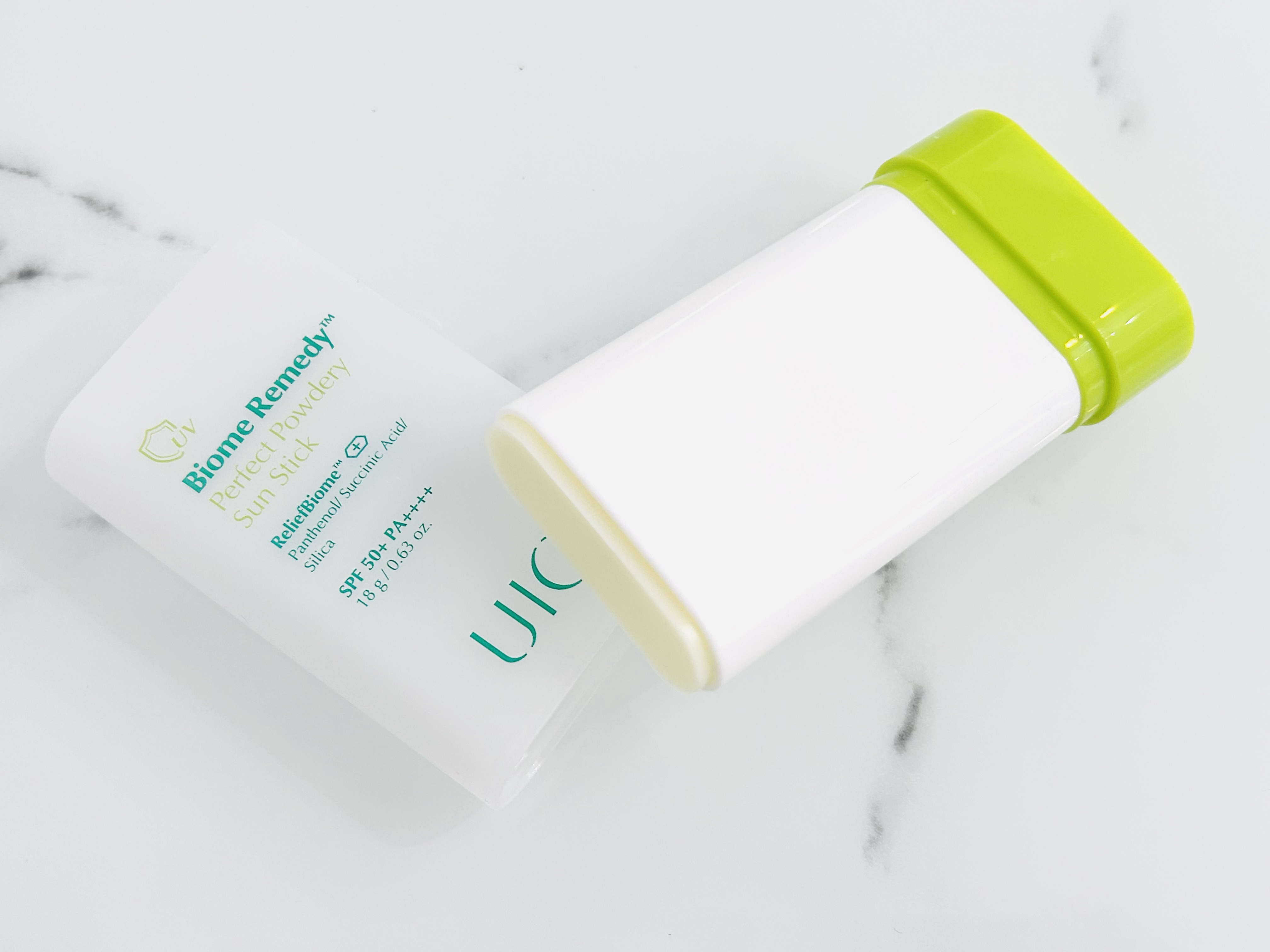 バイオームパーフェクトさらさらUVスティック/UIQ/日焼け止めスティックを使ったクチコミ（2枚目）