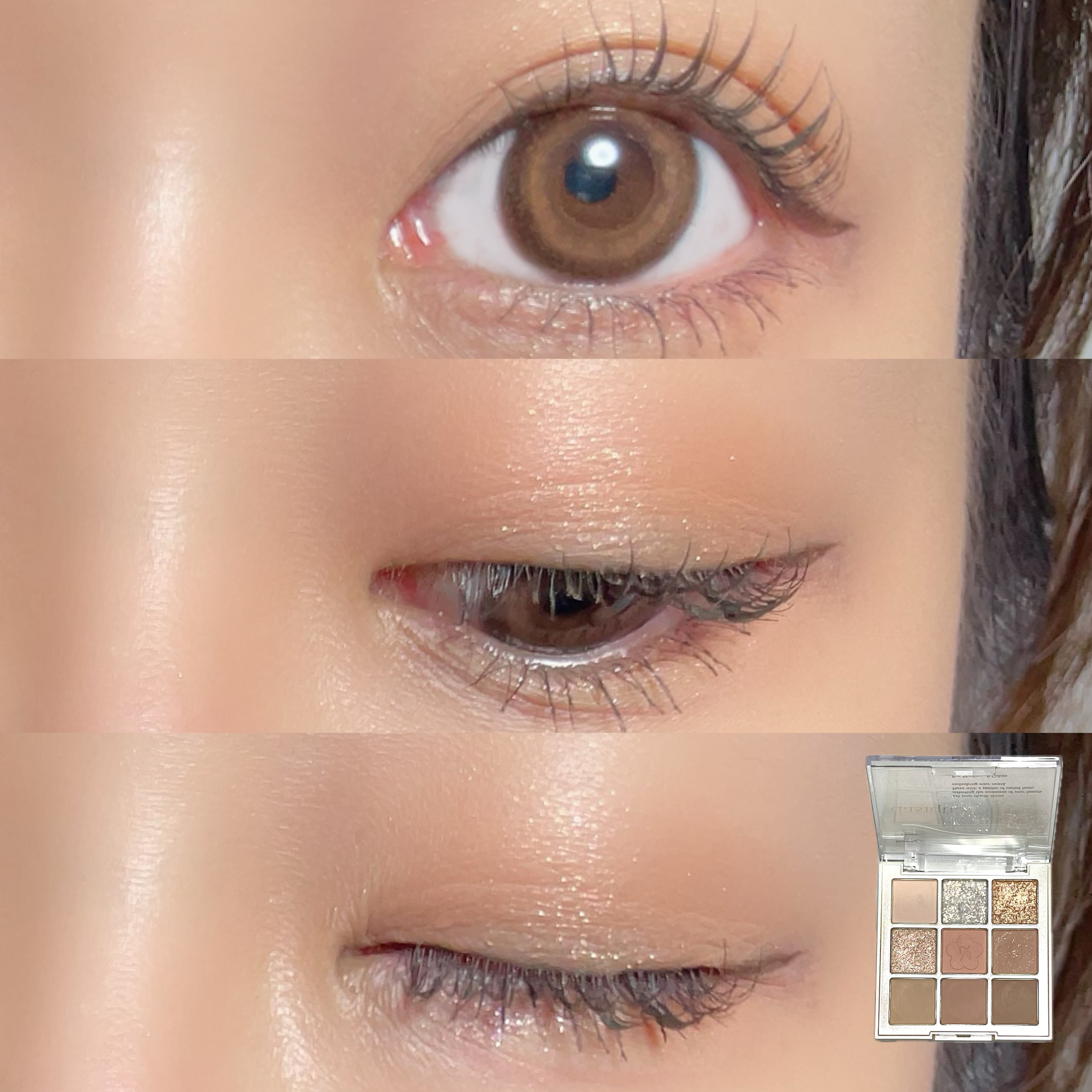 シャドウパレット/dasique/アイシャドウパレットを使ったクチコミ（1枚目）