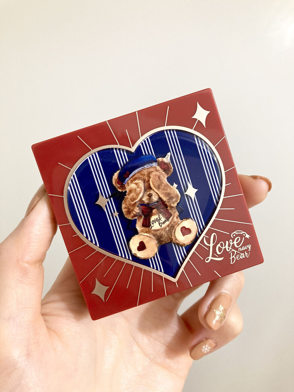 Love Bear ブラッシュ レッドワインチョコレート/FlowerKnows/パウダーチークを使ったクチコミ（3枚目）