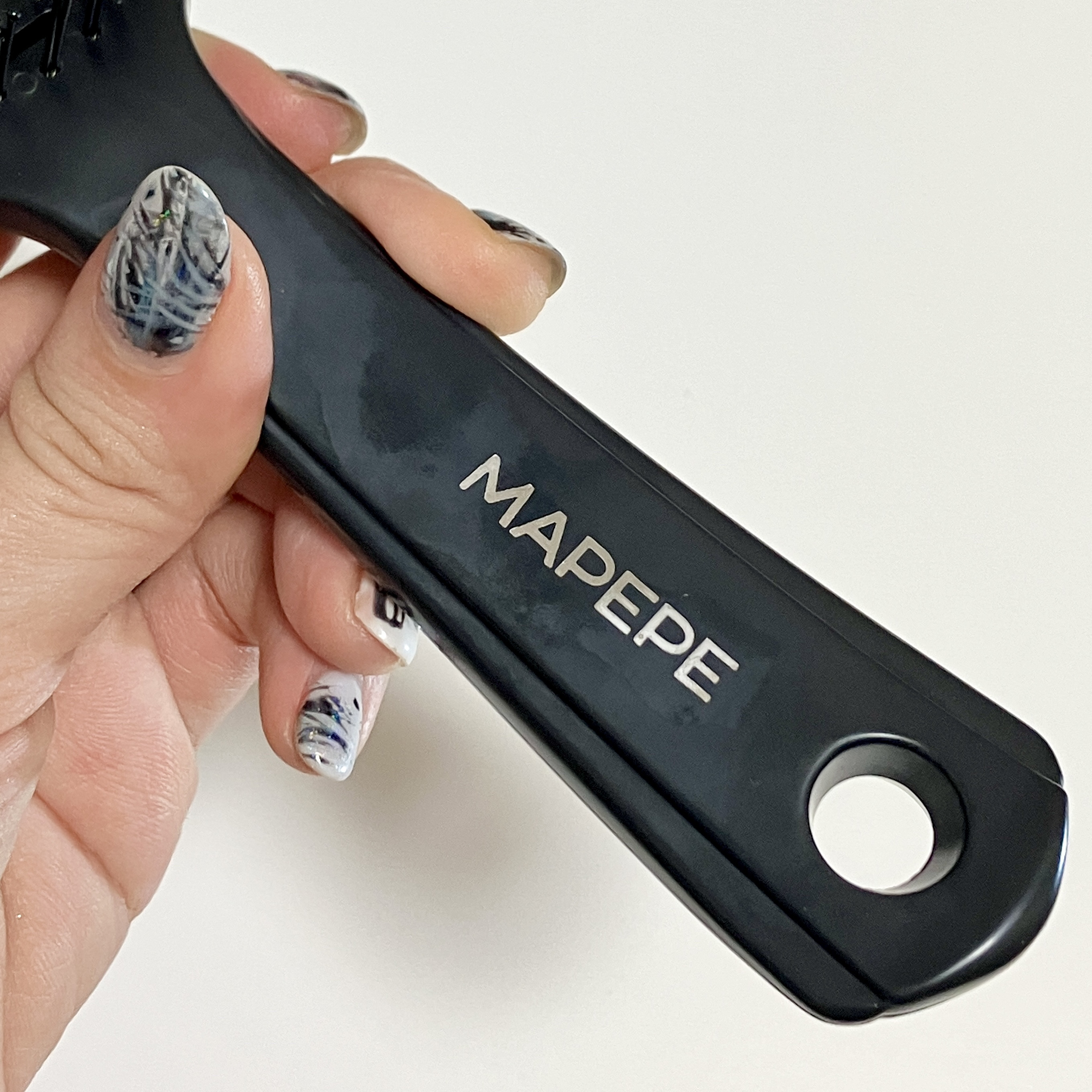 デタングリングブラシ ３Dスーパーフィット/マペペ/ヘアブラシを使ったクチコミ（3枚目）