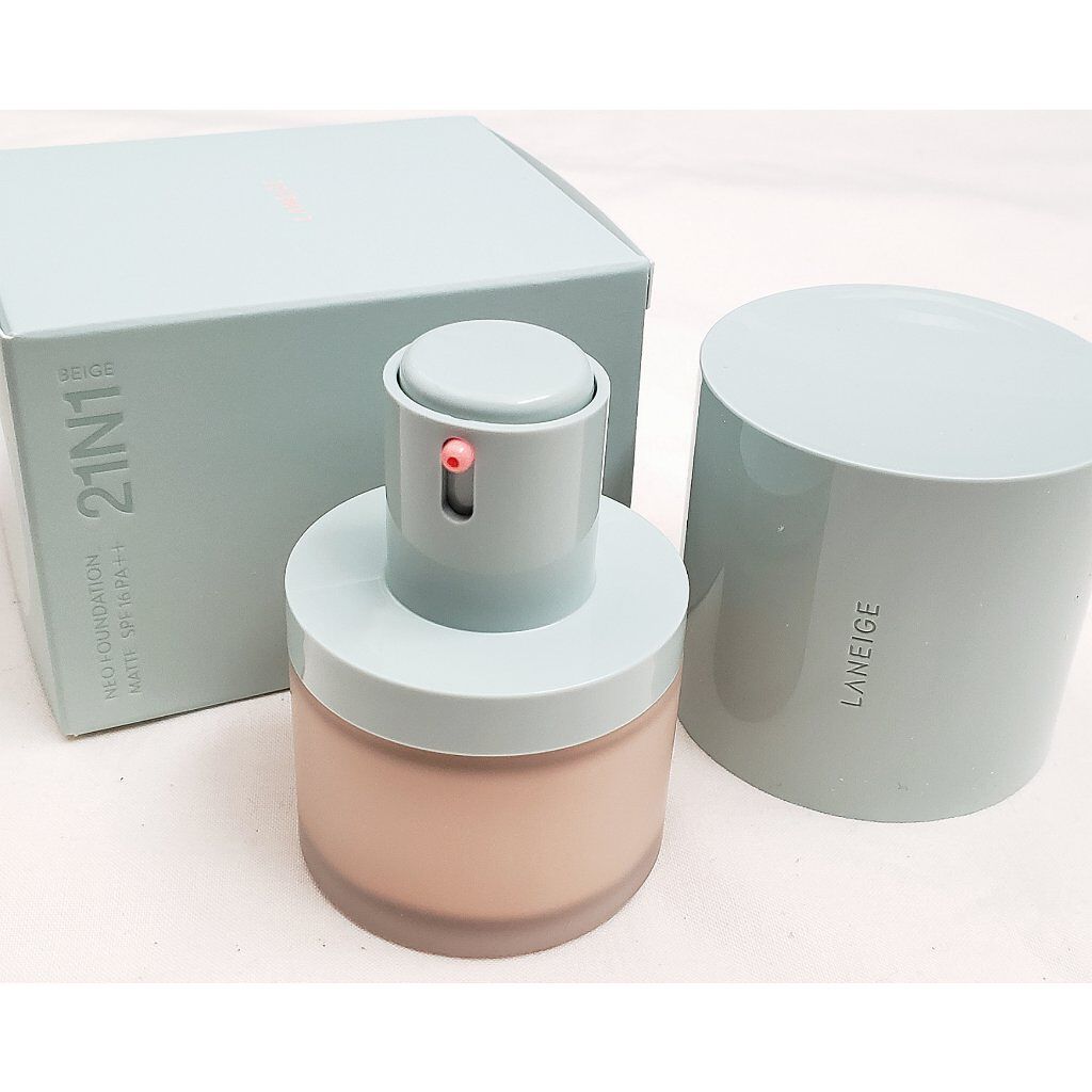 ネオファンデーション/LANEIGE/リキッドファンデーションを使ったクチコミ（2枚目）