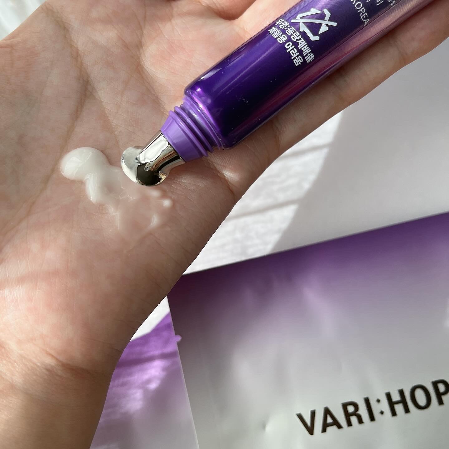 バイオティックスボリュームアイクリーム/VARI:HOPE/アイケア・アイクリームを使ったクチコミ（3枚目）