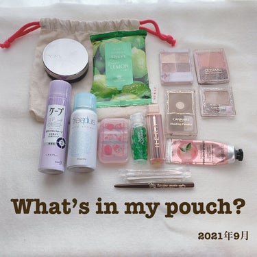 What’s in my pouch?
お仕事用ポーチの中身(接客業)

ポーチはHERAでお買い物した時もらったもの🙂

①エチケット・身だしなみアイテム
全部必須アイテム❣️

🔸ケープミニ