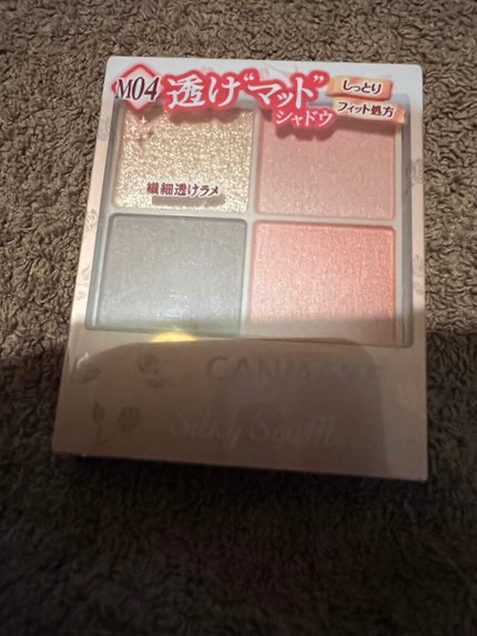 シルキースフレアイズ(マットタイプ)/キャンメイク/アイシャドウパレットを使ったクチコミ(1枚目)