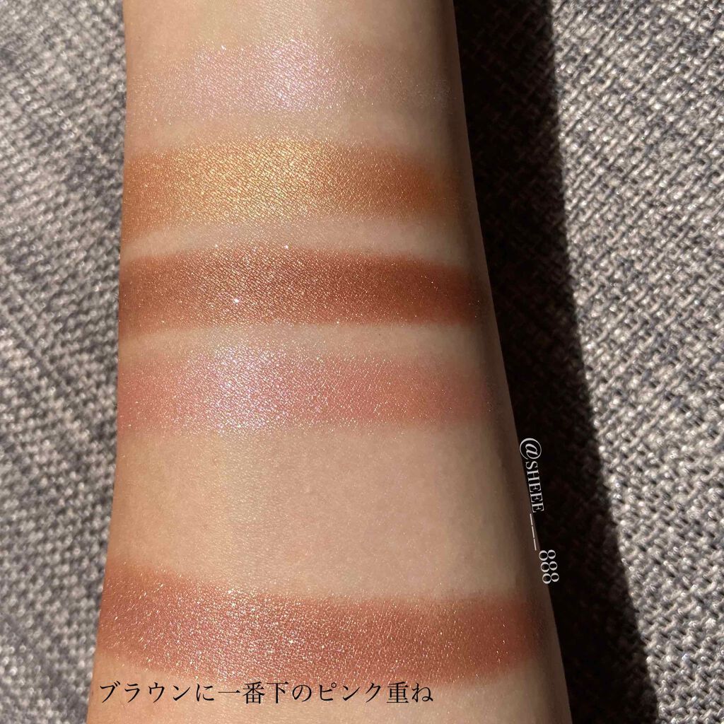 UR GLAM VELVET EYE COLOR PALETTE/U R GLAM/アイシャドウパレットを使ったクチコミ(3枚目)