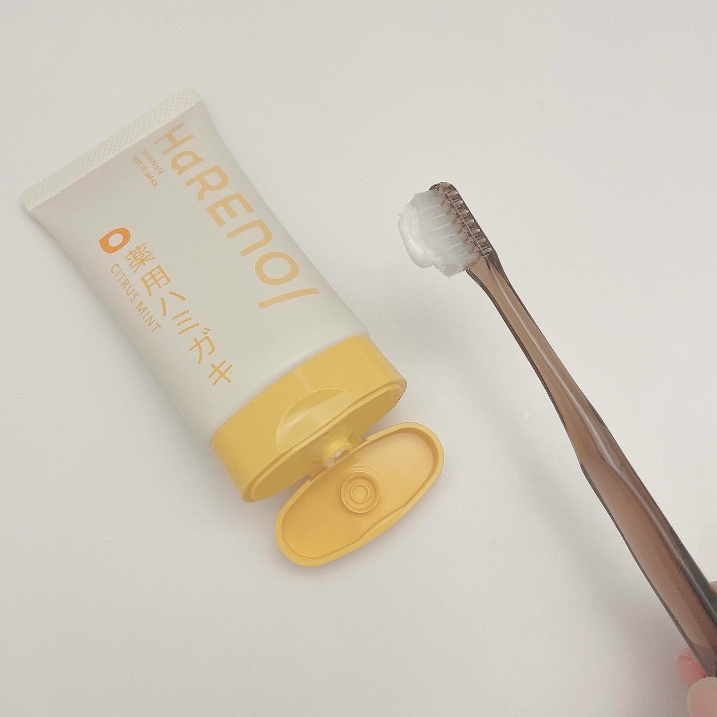 hana❁ フォロバ100 on LIPS 「⑅⑅【HaRENO/薬用ハミガキ】エイジングケア発想の薬用ハミ..」(2枚目)