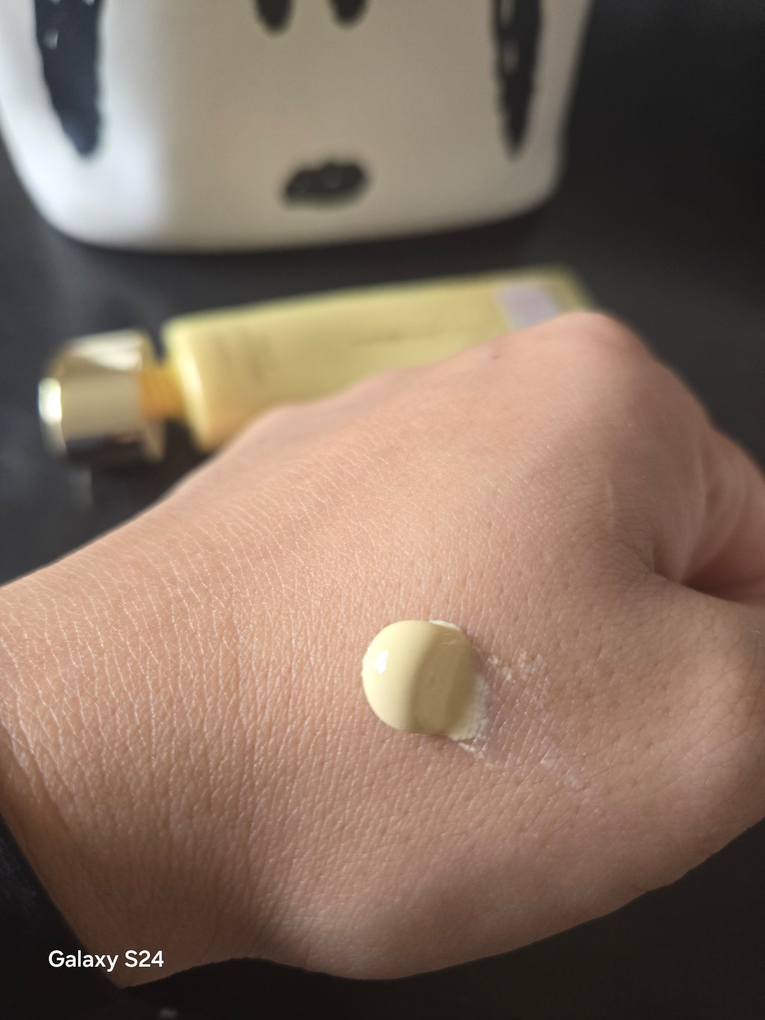 トーンアップカラープライマー  ヴェールイエロー/Ririmew/化粧下地を使ったクチコミ（3枚目）